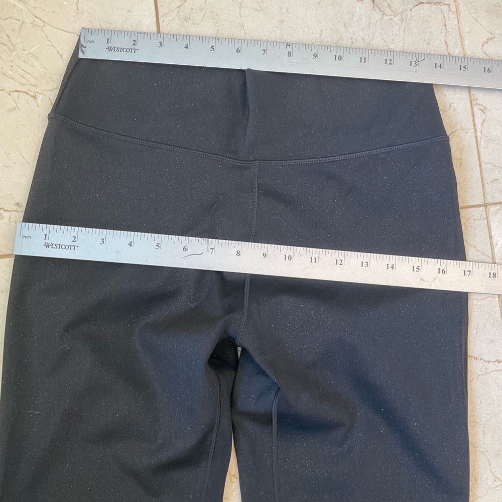 Wear it to Heart Leggings, NWOT, Black with Metallic Flecks, Women’s Sz XL - Picture 8 of 9